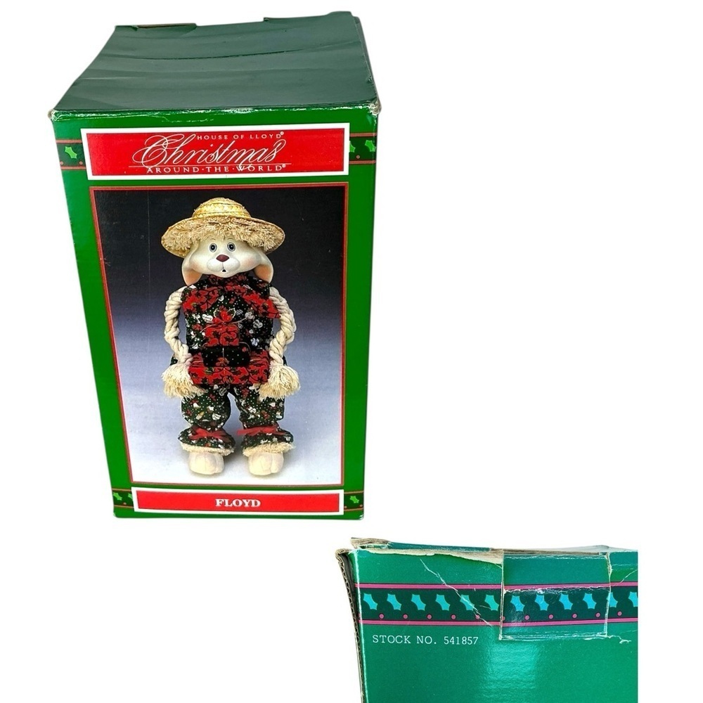 House of Loyd Vintage Shelf Sitter Floyd Christmas Holiday Vintage Collectible - Picture 11 of 16